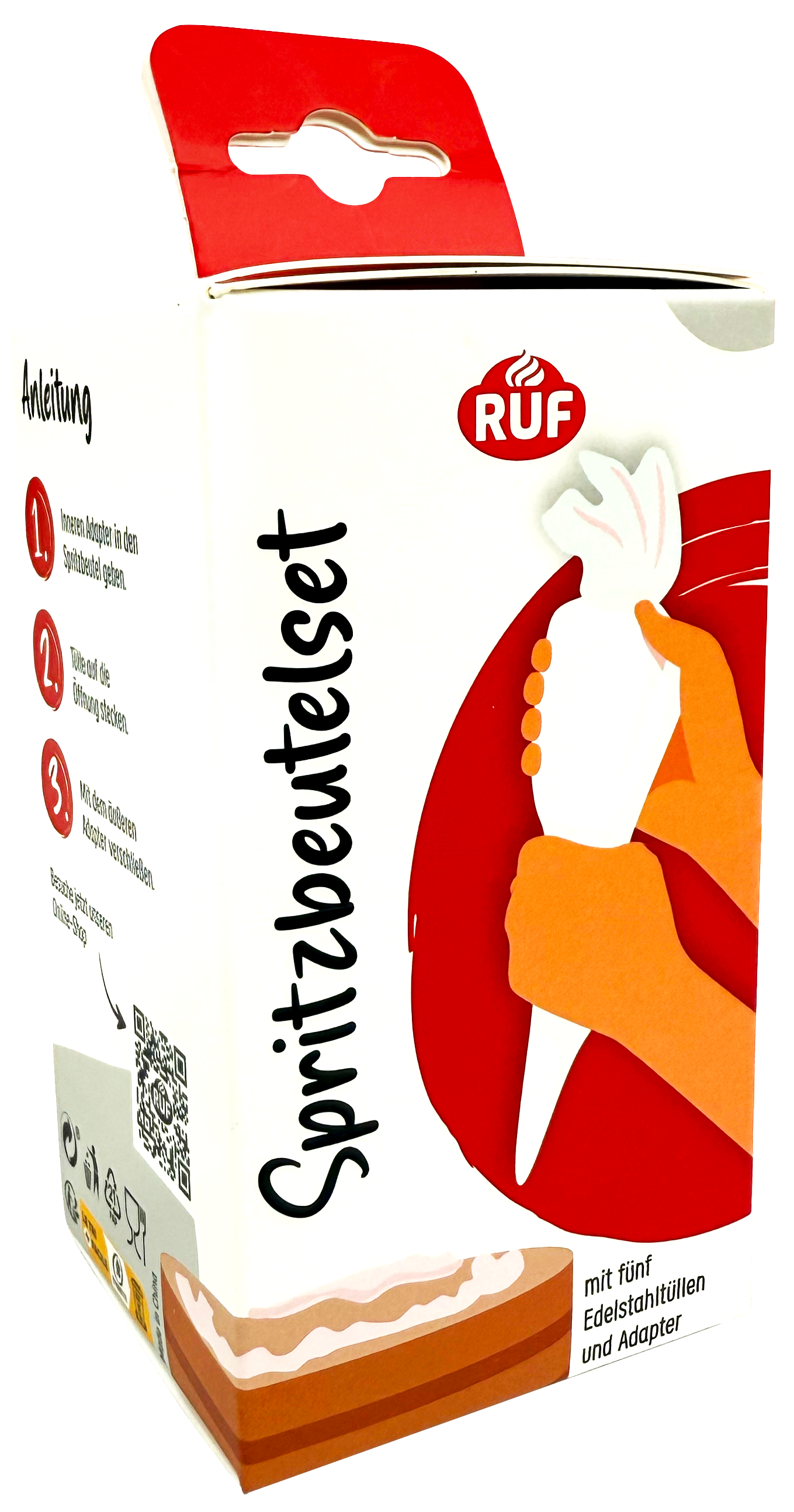 ruf-spritzbeutel-set-7-tlg-mit-5-edelstahlt-llen image 1