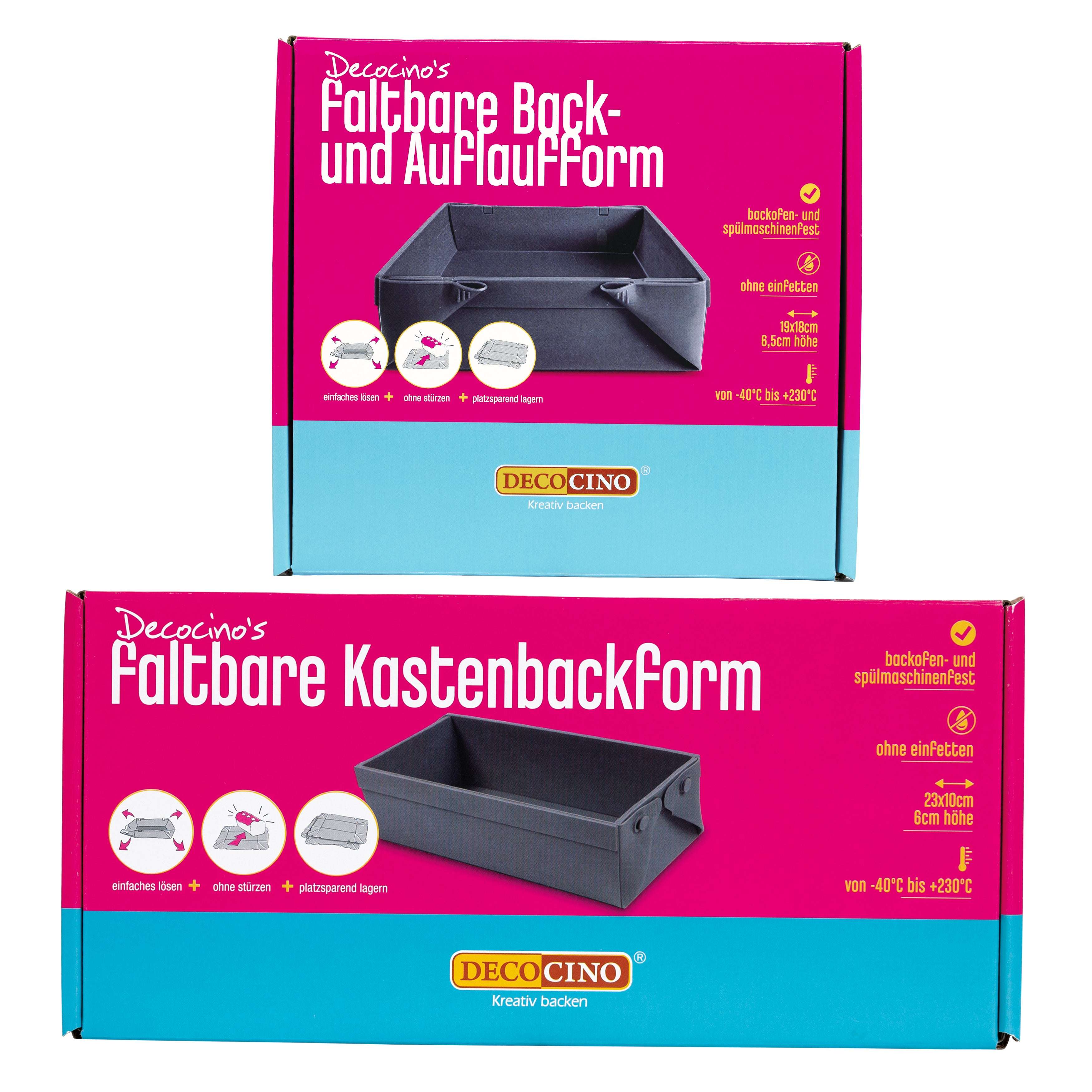 decocino-set-faltbare-kastenbackform-23x10x6-cm-back-und-auflaufform-19x18x6-5-c image 1