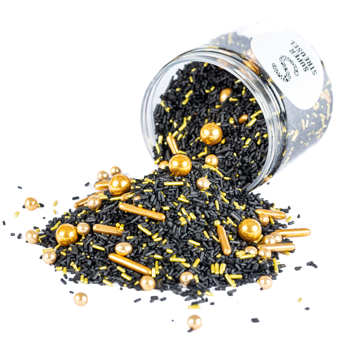 super-streusel-goldrausch-streuselmix-schwarz-gold image 3