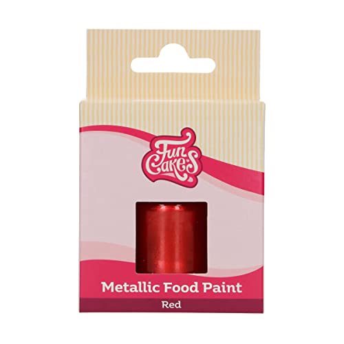 funcakes-metallic-food-paint-lebensmittelfarbe-red-30-ml image 6