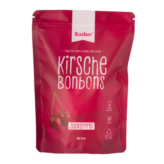 xucker-xylit-bonbons-kirsche-zuckerfrei-600g image 1