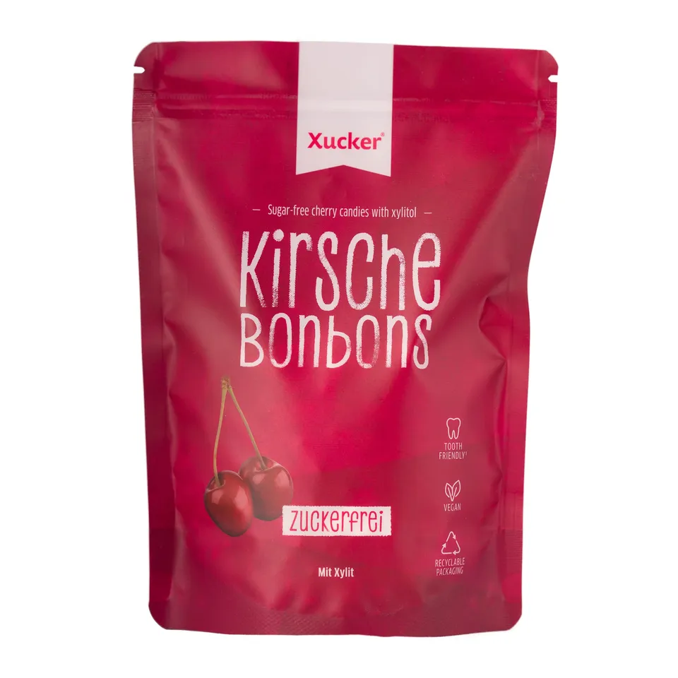 xucker-xylit-bonbons-kirsche-zuckerfrei-600g image 1