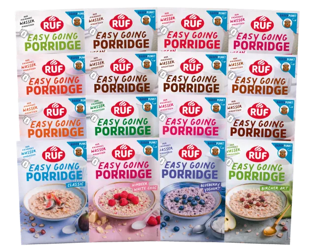 ruf-easy-going-porridge-probier-set-alle-16-sorten-16-portionsbeutel image 1