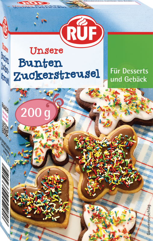ruf-bunte-zuckerstreusel-200-g-dekorstreusel image 1