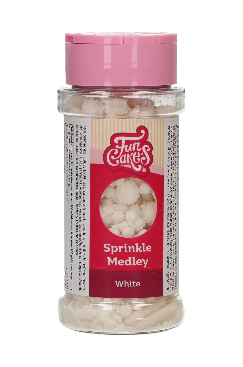 funcakes-sprinkle-medley-white-zuckerstreusel-65-g image 1
