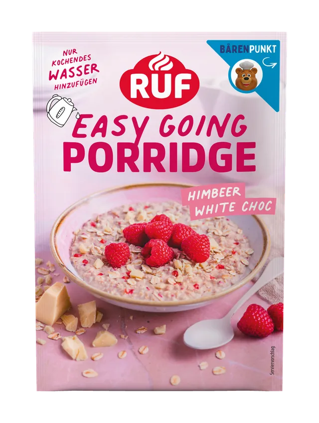 ruf-easy-going-porridge-himbeer-white-chocolate-portionsbeutel image 1