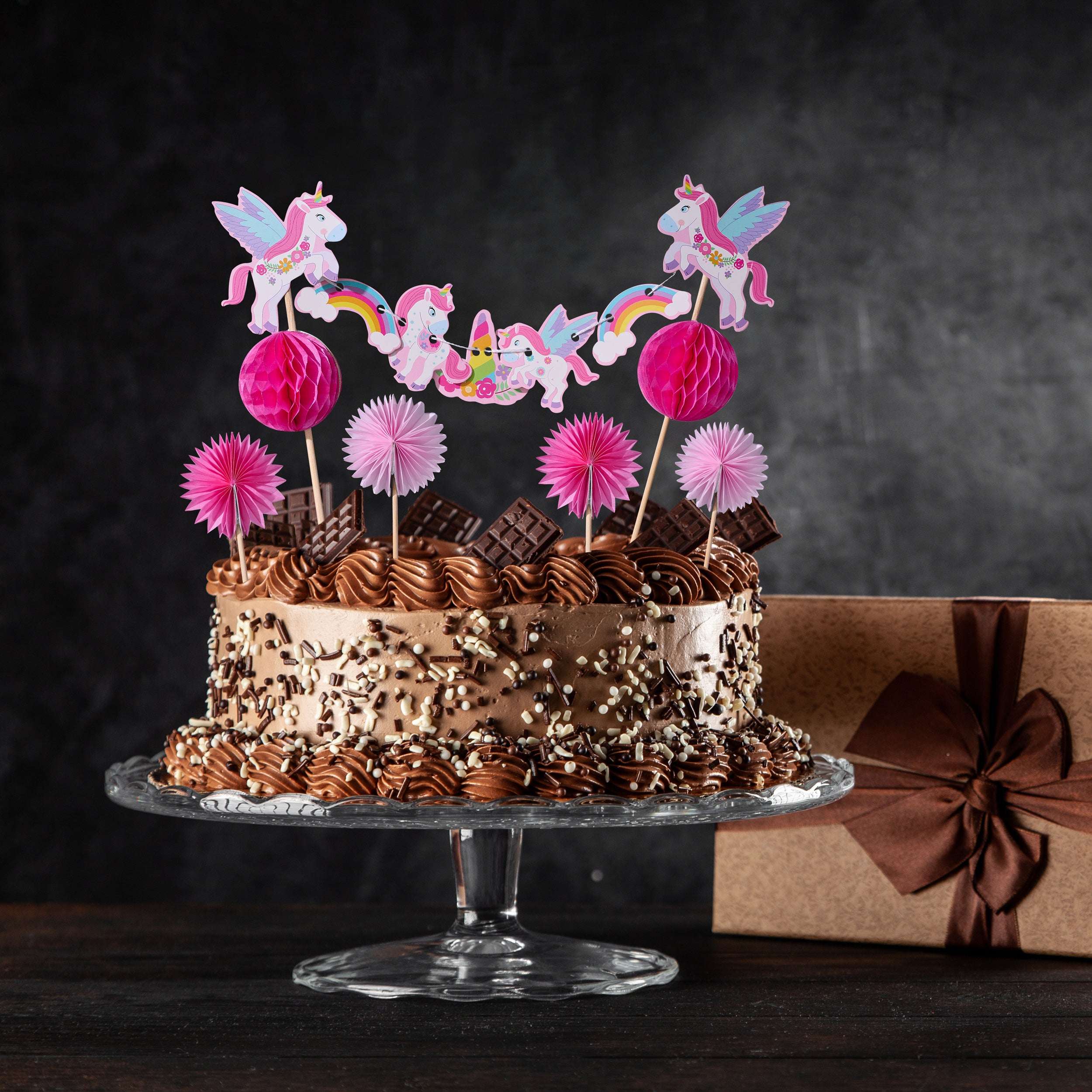 decocino-kuchendeko-set-einhorn-5-tlg-by-amira image 2