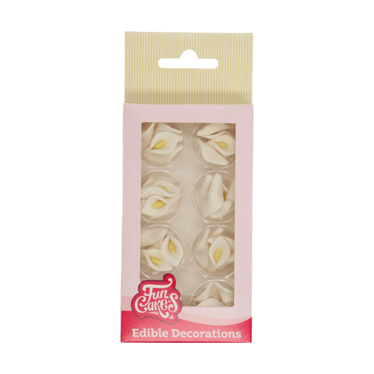 funcakes-sugar-decorations-zuckerfiguren-white-calla-24-st-ck image 1