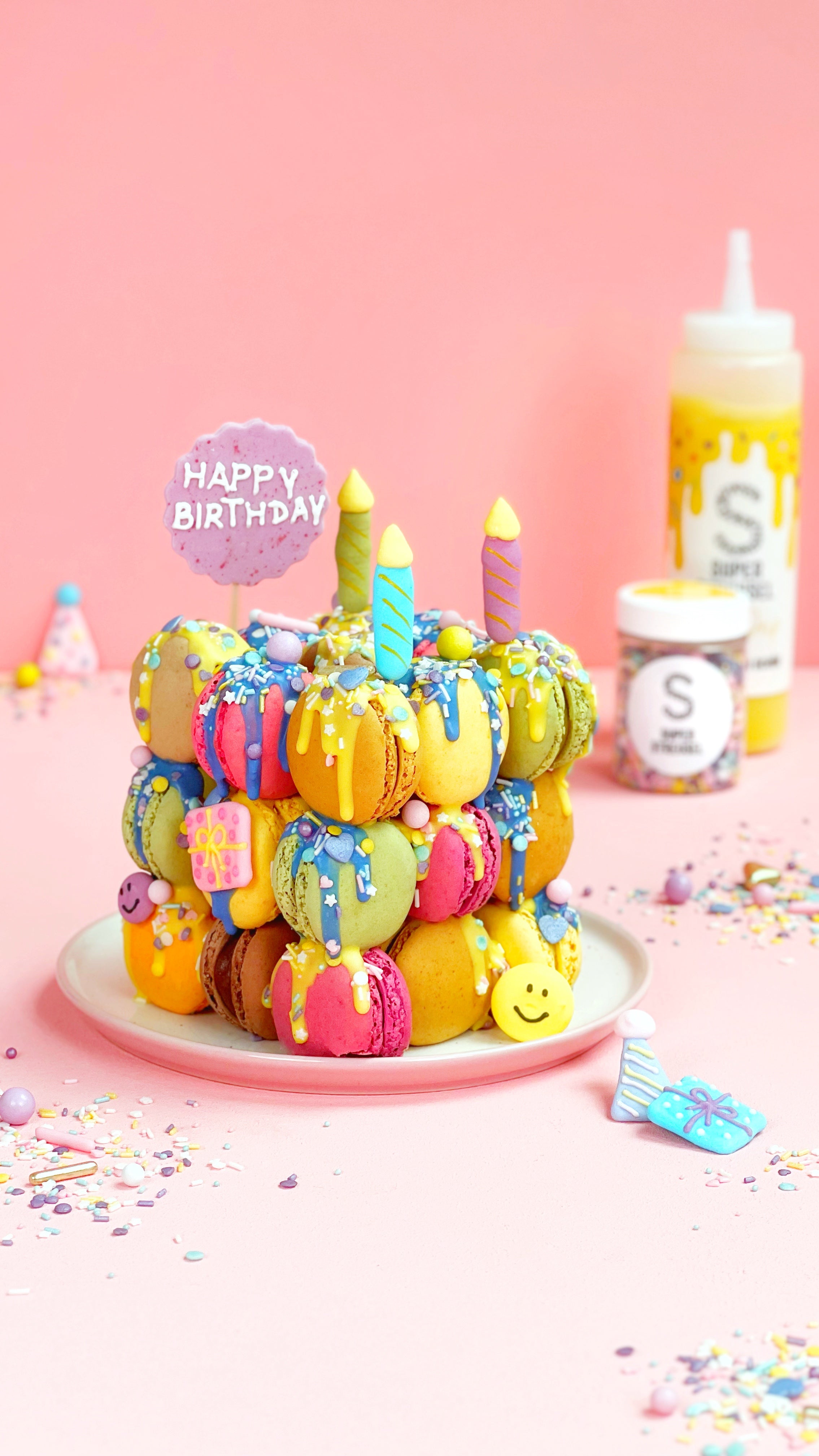 super-streusel-superdrip-himmelblau-kuchenglasur-in-der-flasche-vanille-schoko image 3