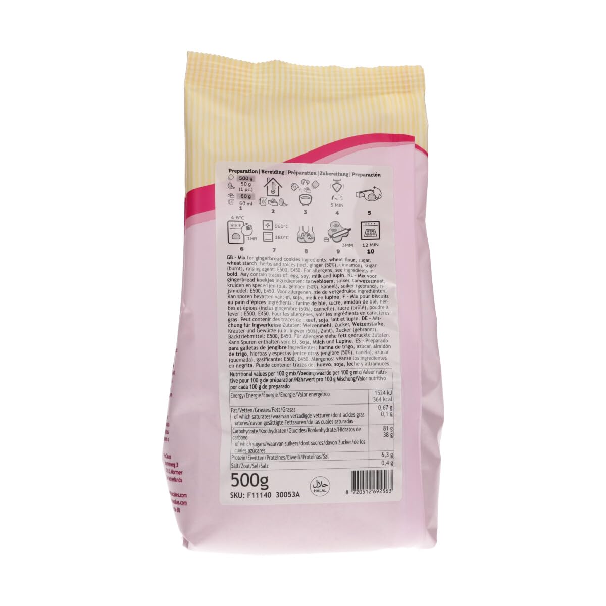 funcakes-mix-f-r-gingerbread-lebkuchen-backmischung-500-g image 3