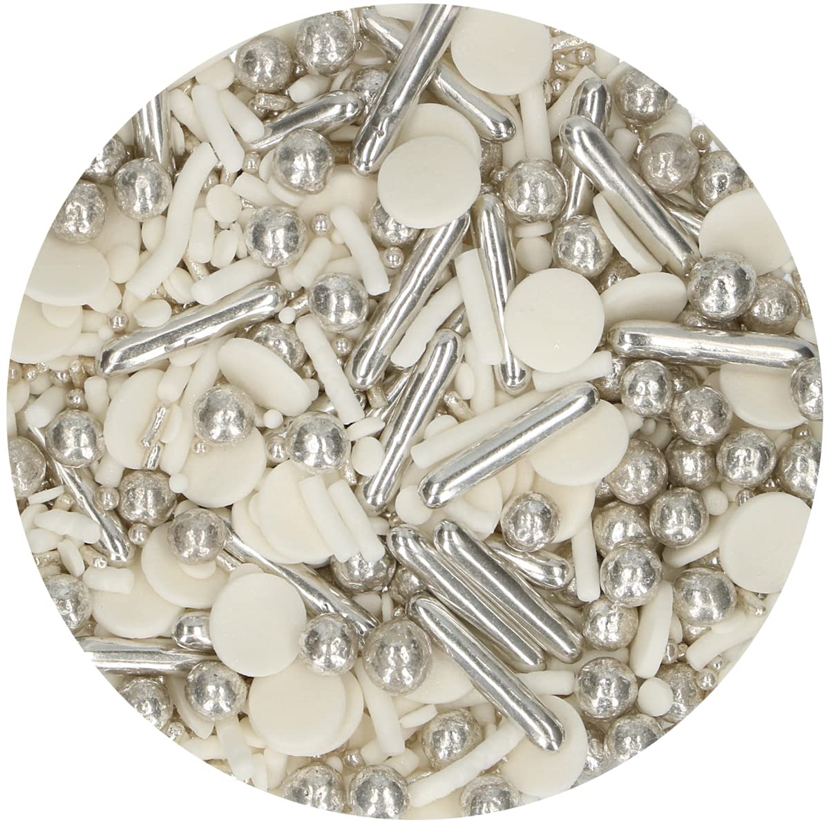 funcakes-sprinkle-medley-silber-chic-kuchenstreusel-65-g image 2