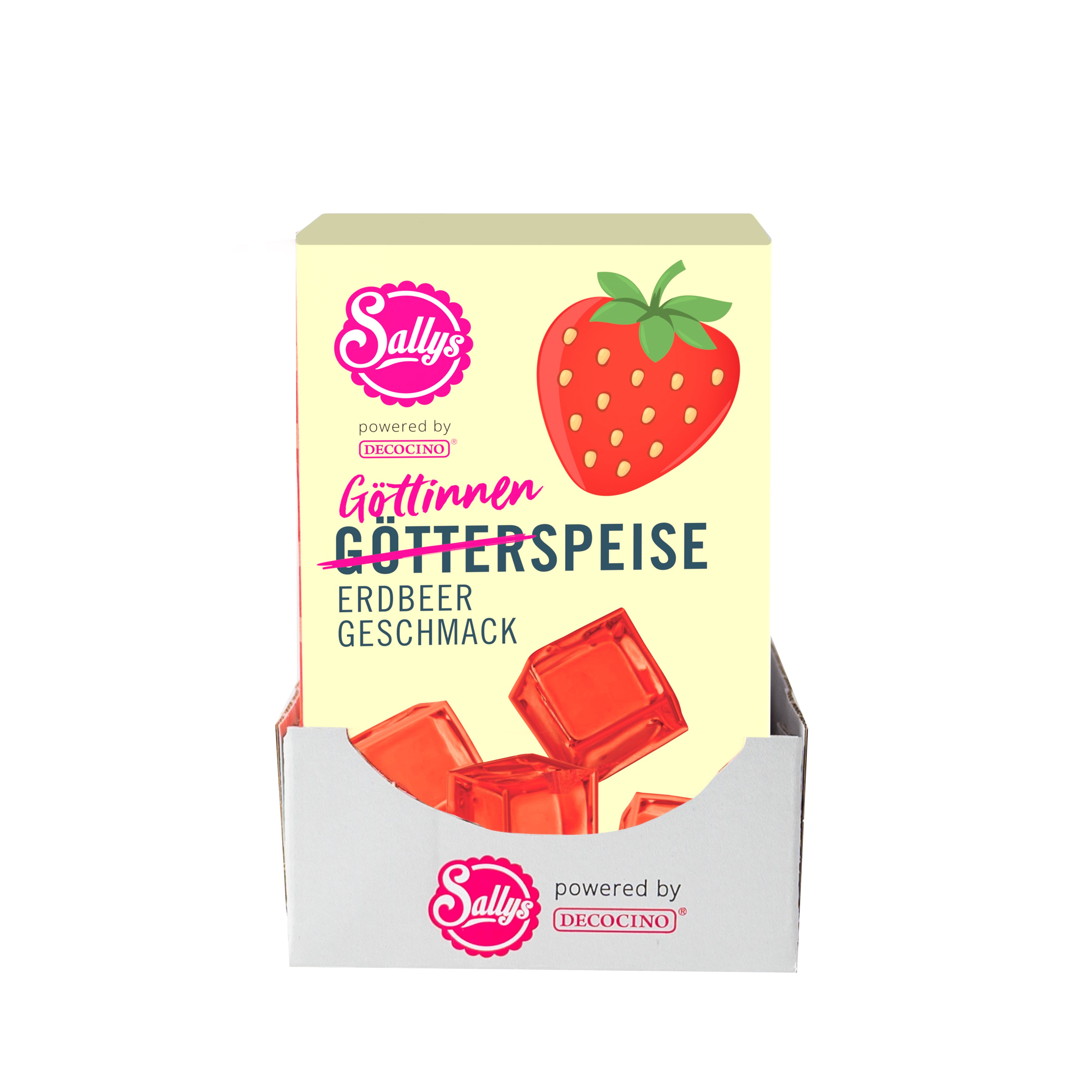 decocino-sallys-g-tterspeise-erdbeer-maxipack-dessertpulver-12-st-ck image 2