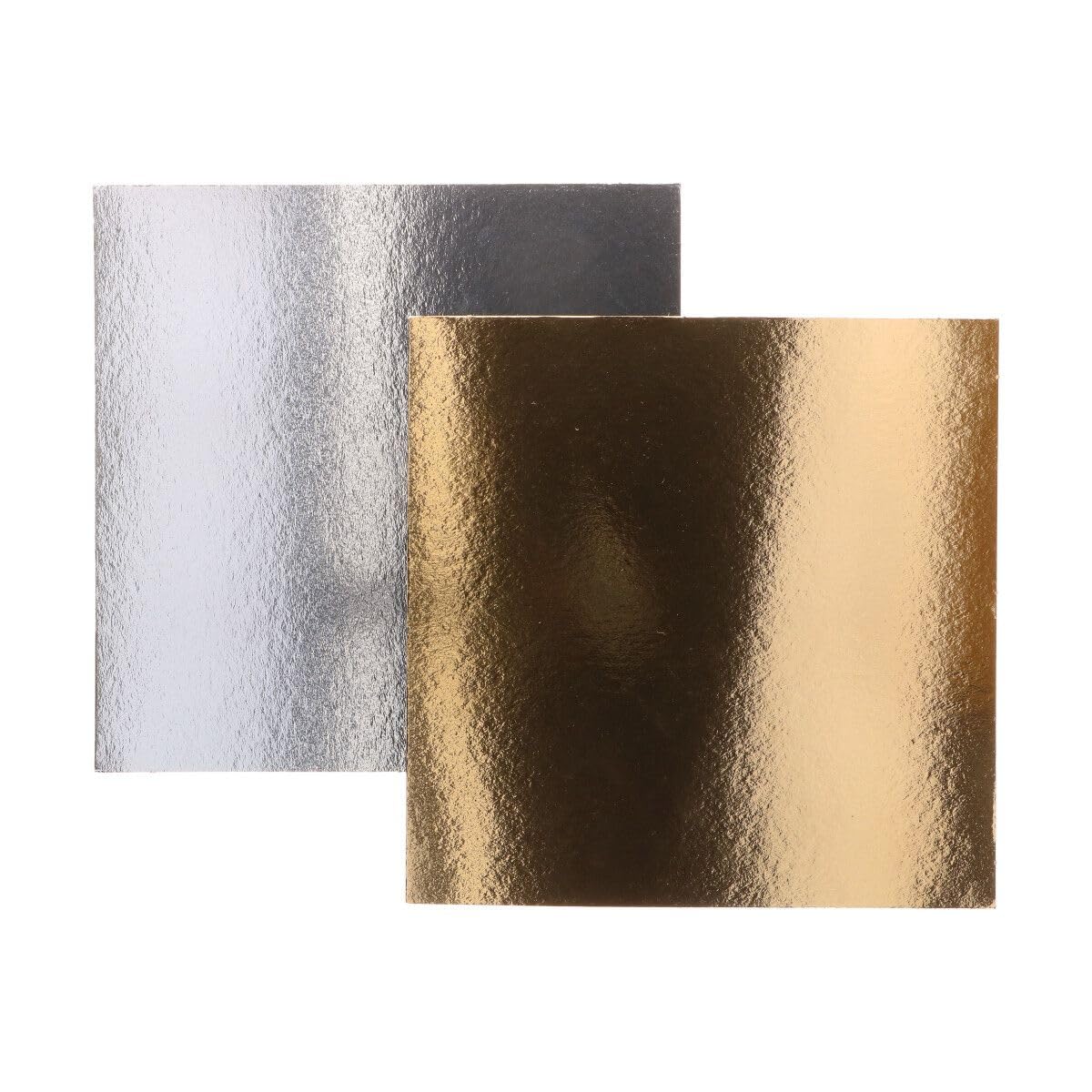 funcakes-cake-card-square-tortenunterlage-30-cm-3-st-ck-gold-silber image 2