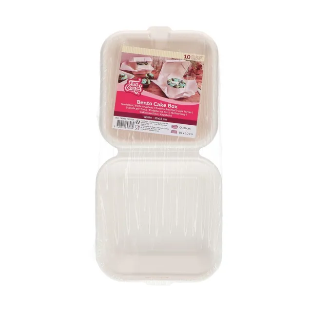 funcakes-bento-cake-box-kuchenbox-15x15-cm-10-st-ck-wei image 1
