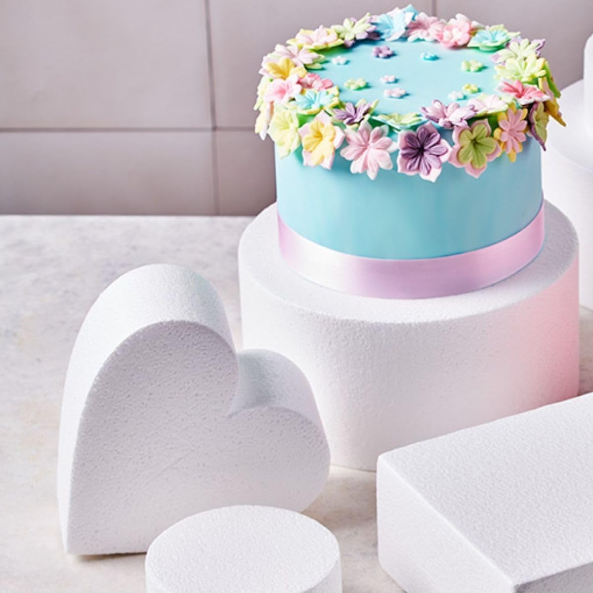 funcakes-cake-dummy-herz-25-cm-x-7-cm-wei image 3