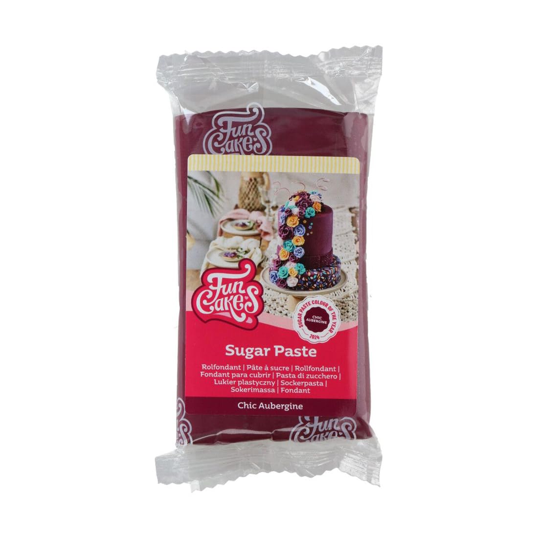 funcakes-rollfondant-aubergine-chic-250-g image 1