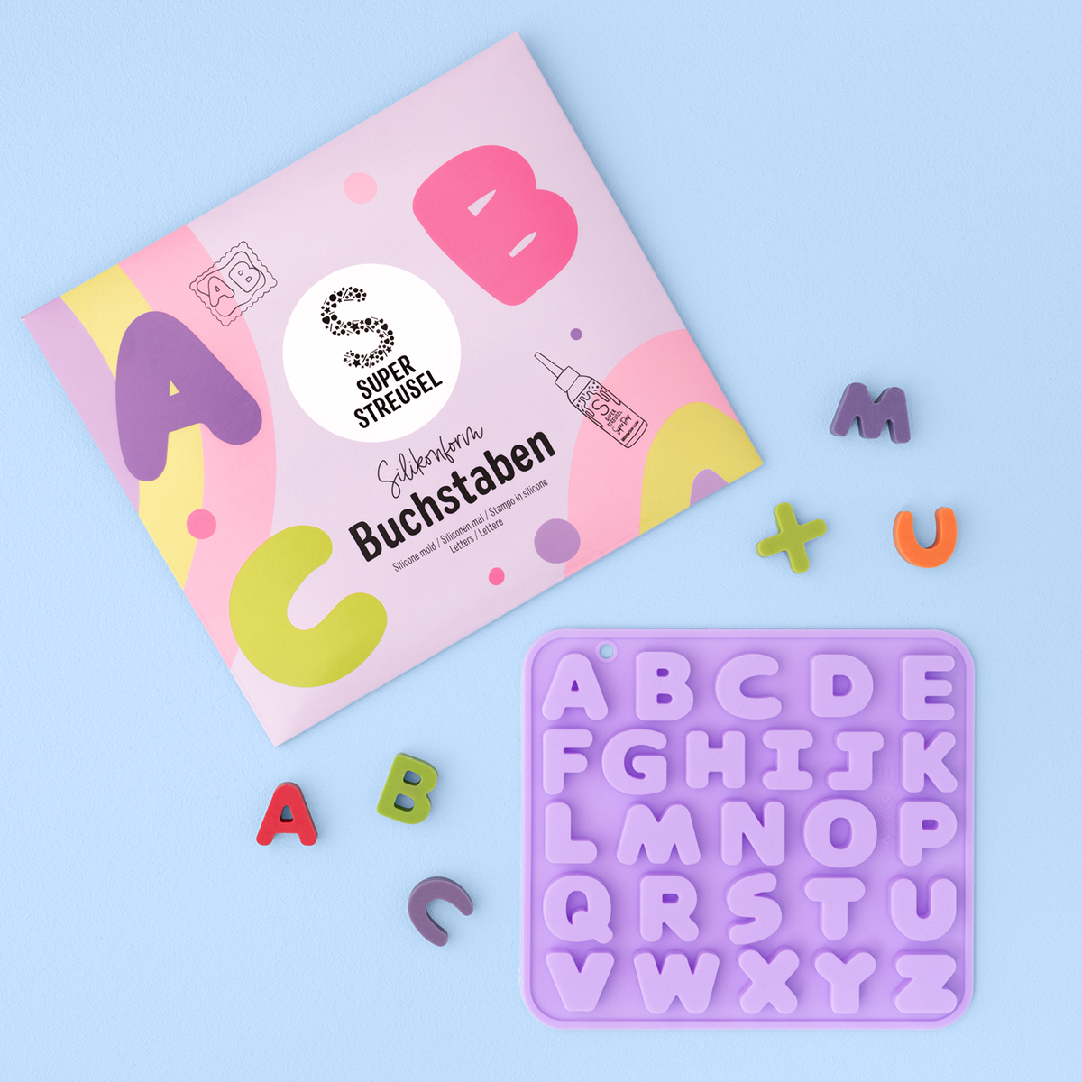 super-streusel-silikonform-buchstaben-backzubeh-r-f-r-superdrip image 3