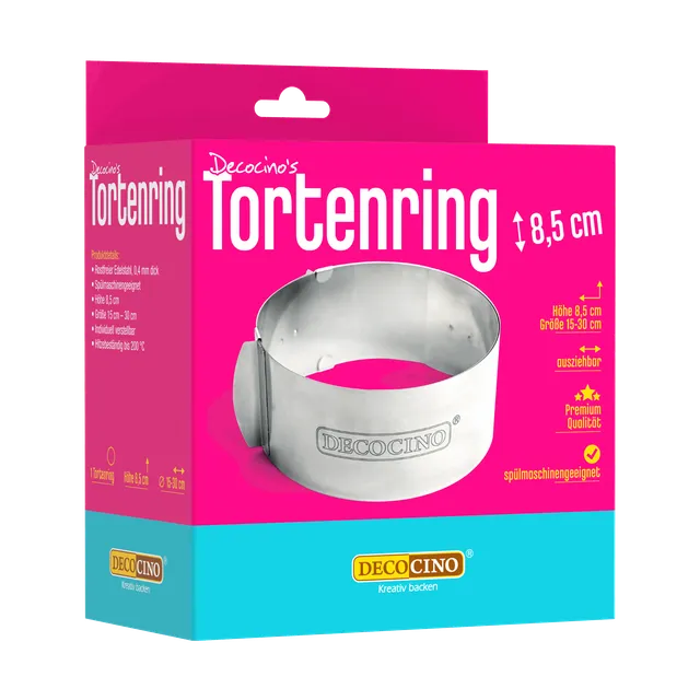 decocino-tortenring-8-5-cm-h-he-verstellbarer-back-und-f-llring image 1