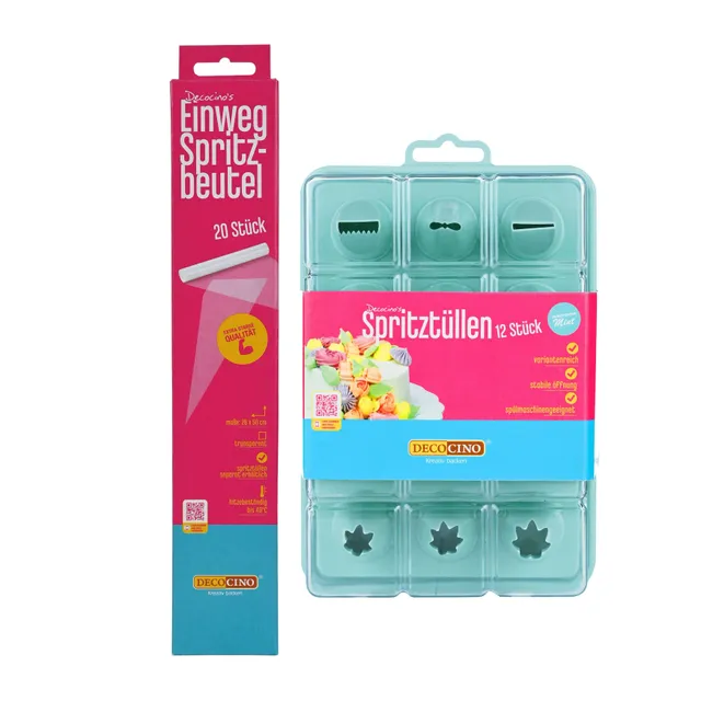 decocino-spritzt-llen-set-mint-edition-12-teilig-20-einwegspritzbeutel image 1