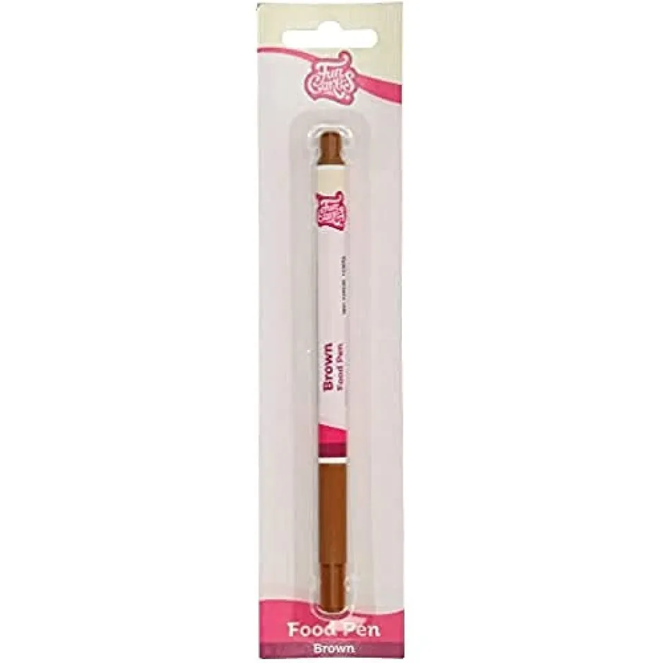 funcakes-food-pen-braun-essbarer-lebensmittelfarbstift-f-r-kuchen-kekse image 1