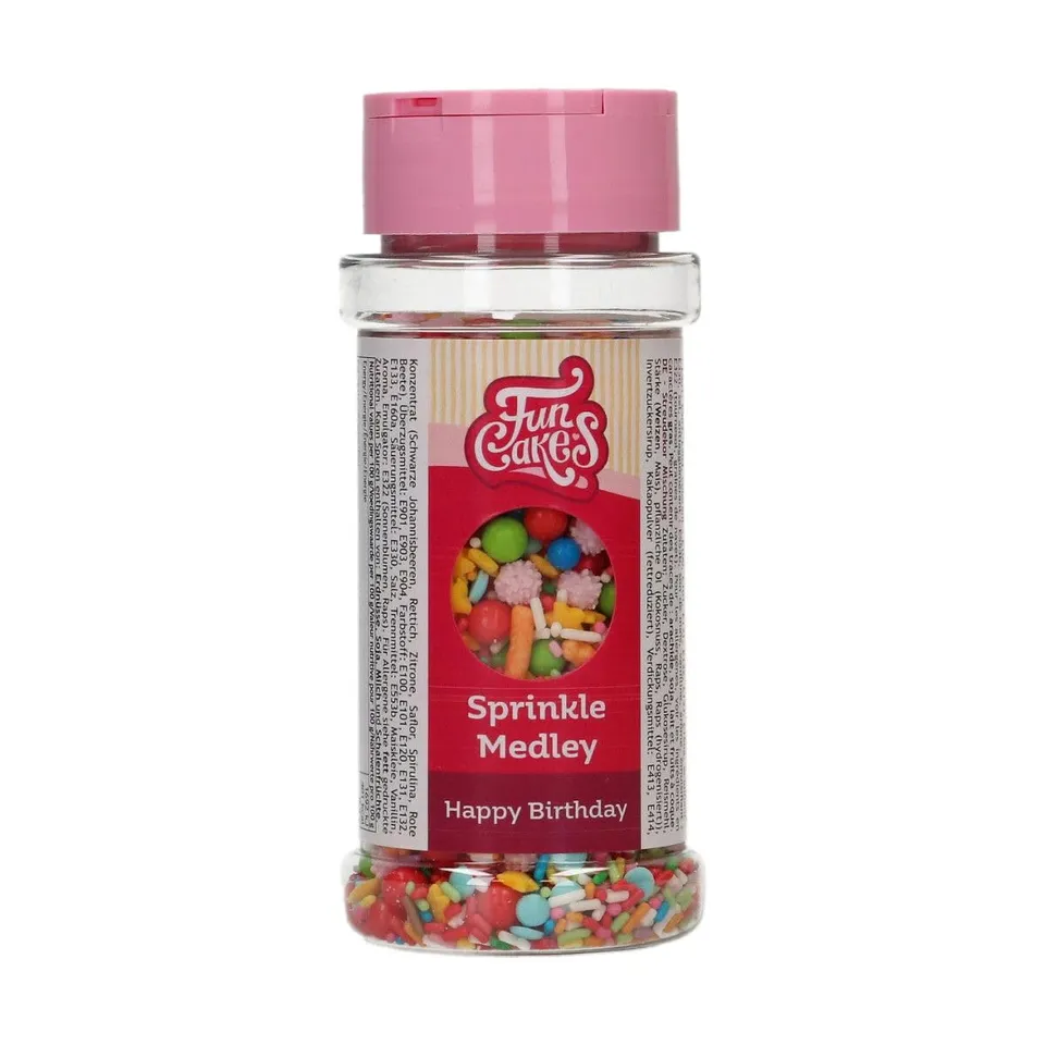 funcakes-sprinkle-medley-zuckerstreusel-happy-birthday-65-g image 1