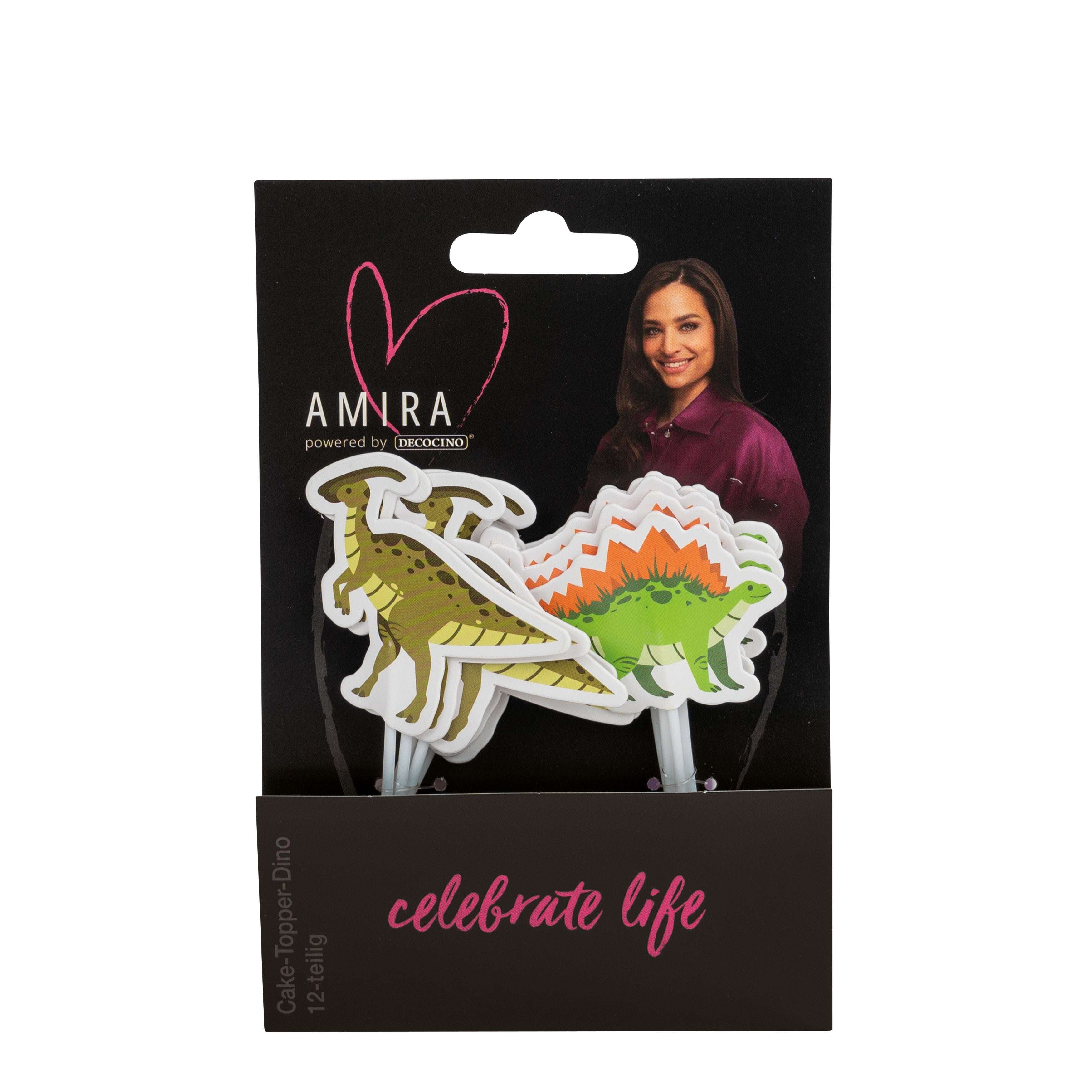 decocino-cake-topper-dino-12-teilig-by-amira-tortendeko-dinosaurier image 1