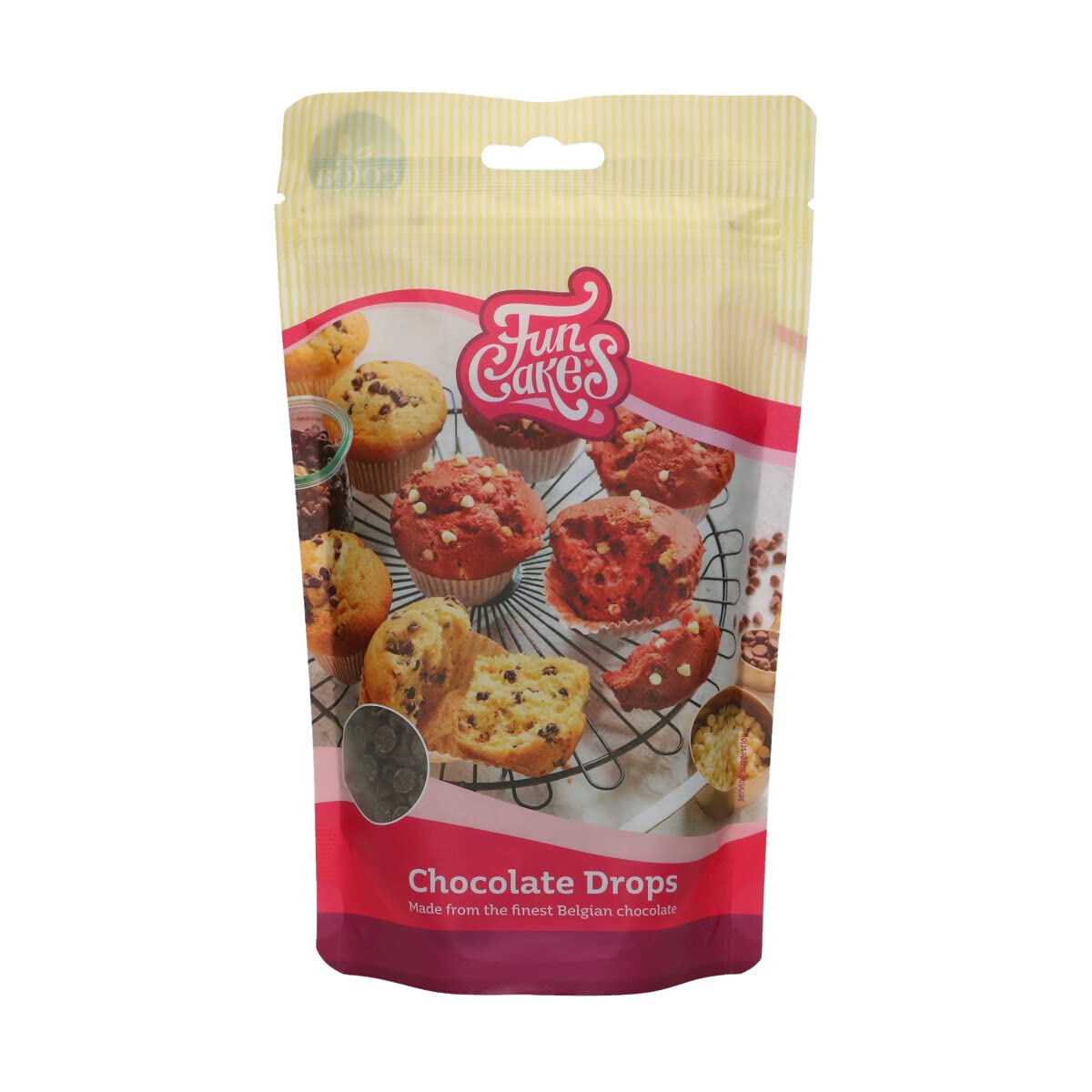 funcakes-chocolate-drops-milch-350-g-backstabile-schokodrops image 6