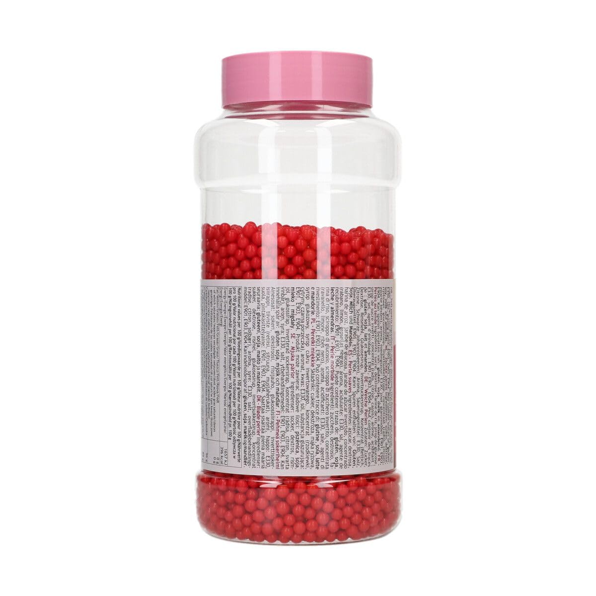 funcakes-soft-pearls-weiche-zuckerperlen-medium-red-500-g image 2