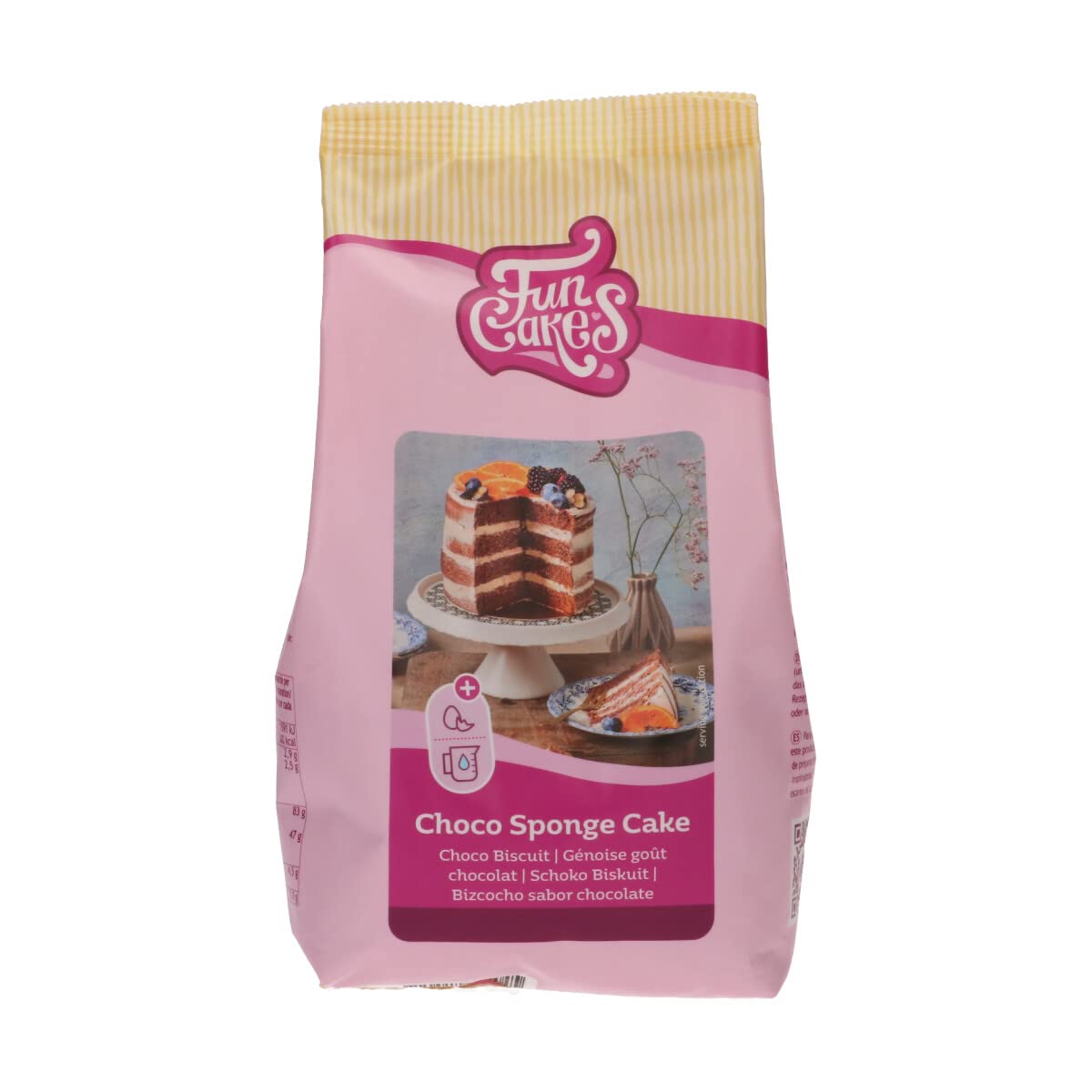 funcakes-mix-f-r-choco-sponge-cake-4-kg-backmischung-schoko-biskuit image 6