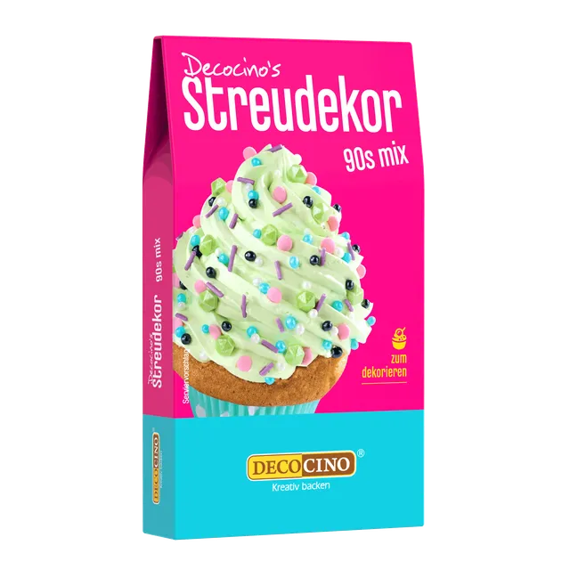 decocino-streudekor-90s-mix-40g-bunte-zuckerstreusel image 1