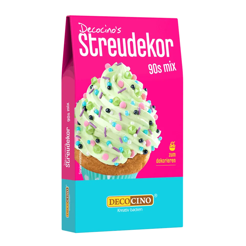 decocino-streudekor-90s-mix-40g-bunte-zuckerstreusel image 1