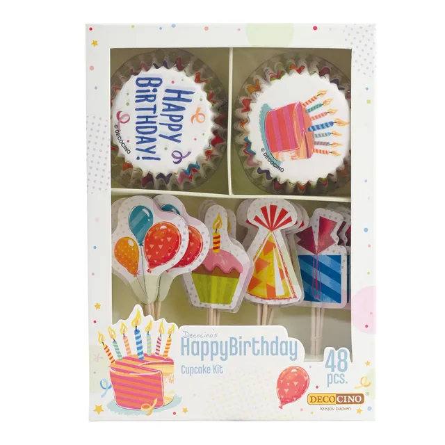 decocino-muffin-set-happy-birthday-48-tlg-muffinf-rmchen-pieker image 1