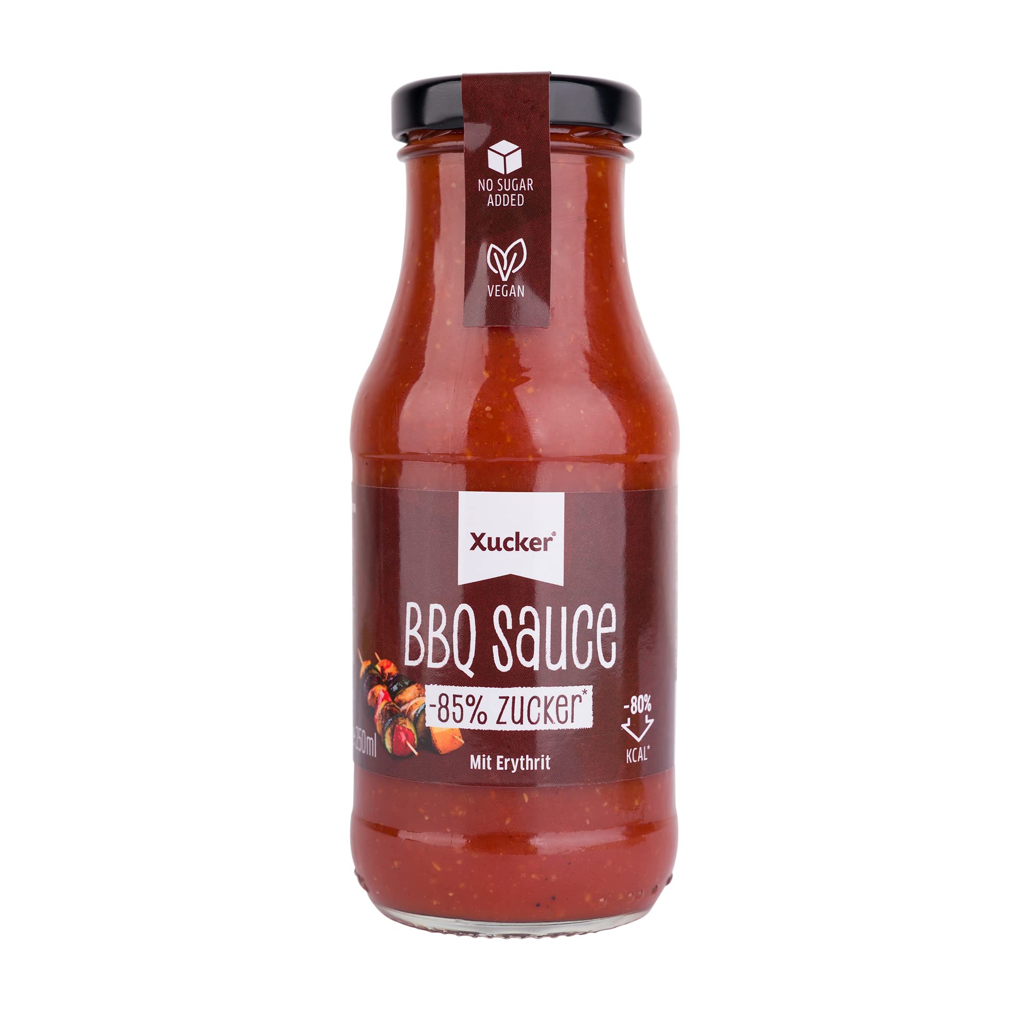xucker-bbq-sauce-barbecue-sauce-mit-erythrit-raucharoma-vegan image 1