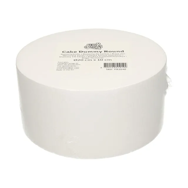 funcakes-cake-dummy-rund-styropor-torte-20-x-10-cm image 1
