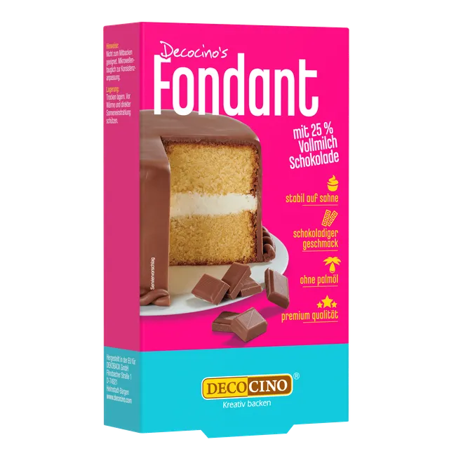 decocino-fondant-mit-25-vollmilchschokolade-250g-rollfondant image 1