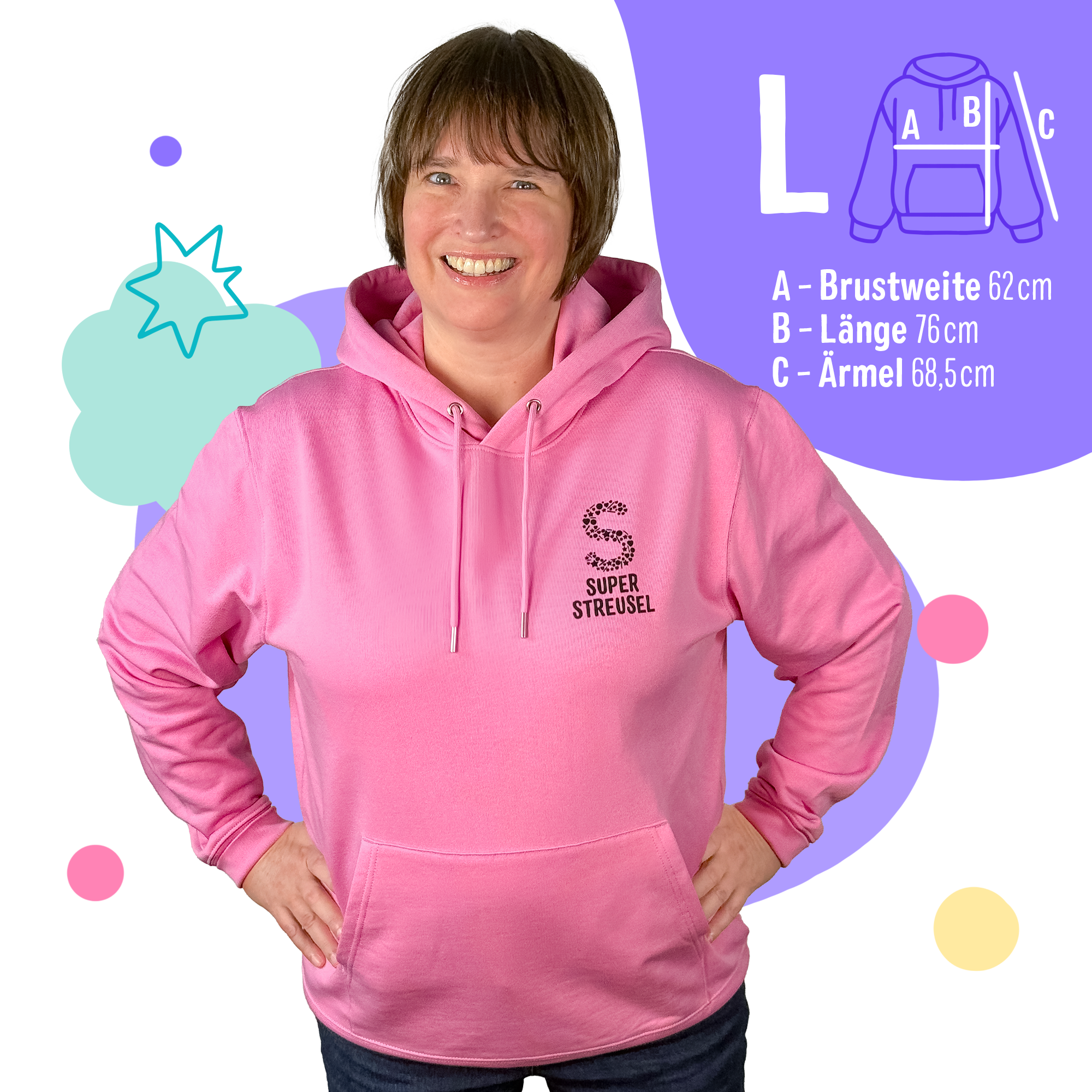 super-streusel-superhoodie-hoodie-pink image 6