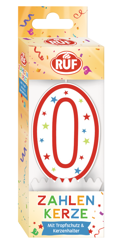 ruf-zahlenkerze-0-geburtstagskerze-mit-tropfschutz image 1