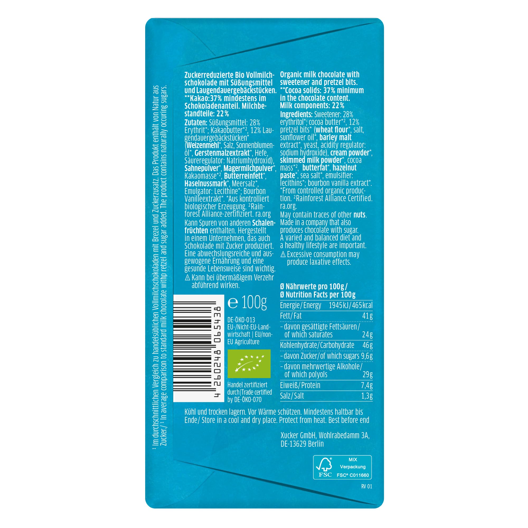xucker-bio-schokoladen-set-zuckerfrei-3-x-100-g-mandel-meersalz-brezel-crunch-vo image 5