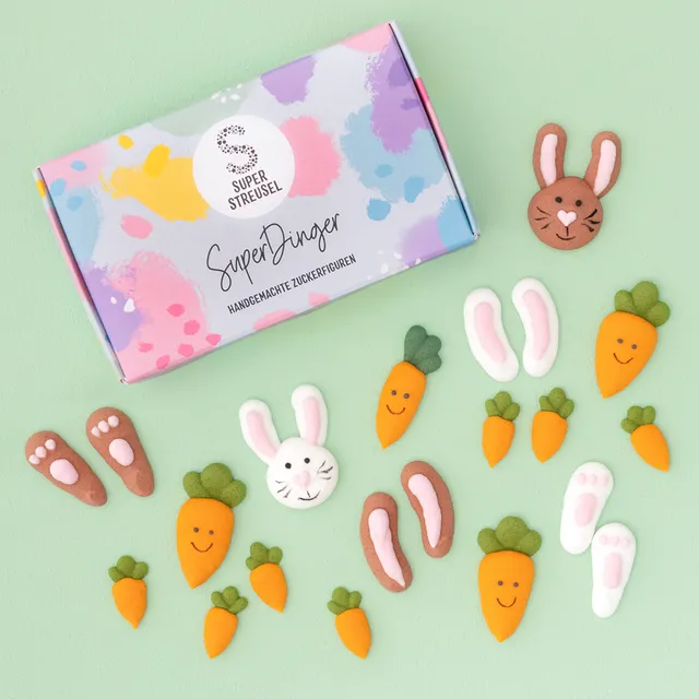 super-streusel-superdinger-hoppelmoppel-handgemachte-zuckerfiguren-ostern image 1