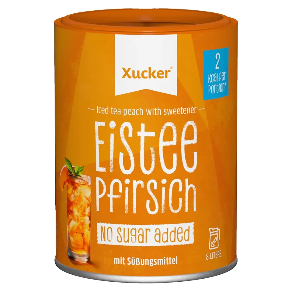 xucker-eistee-pfirsich-instant-getr-nkepulver-f-r-8-liter image 1