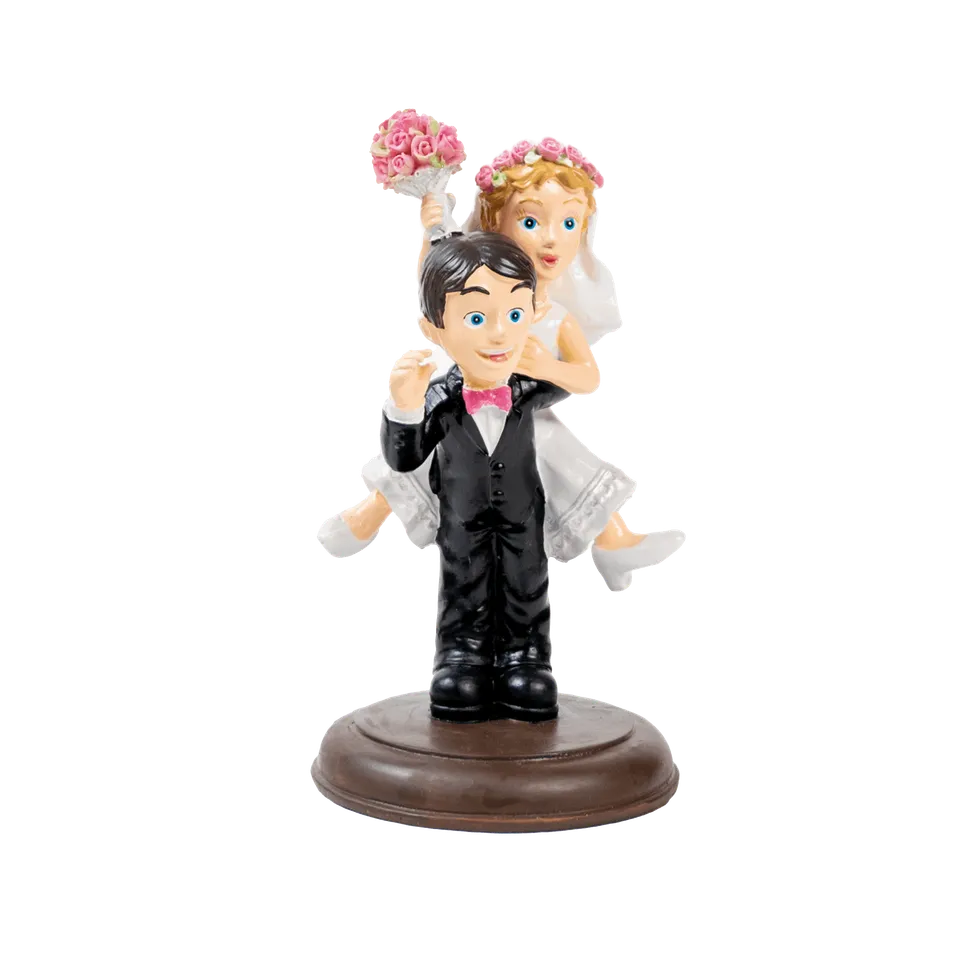 decocino-tortenfigur-brautpaar-mit-liebe-getragen-15cm-hochzeitstorten-topper image 1