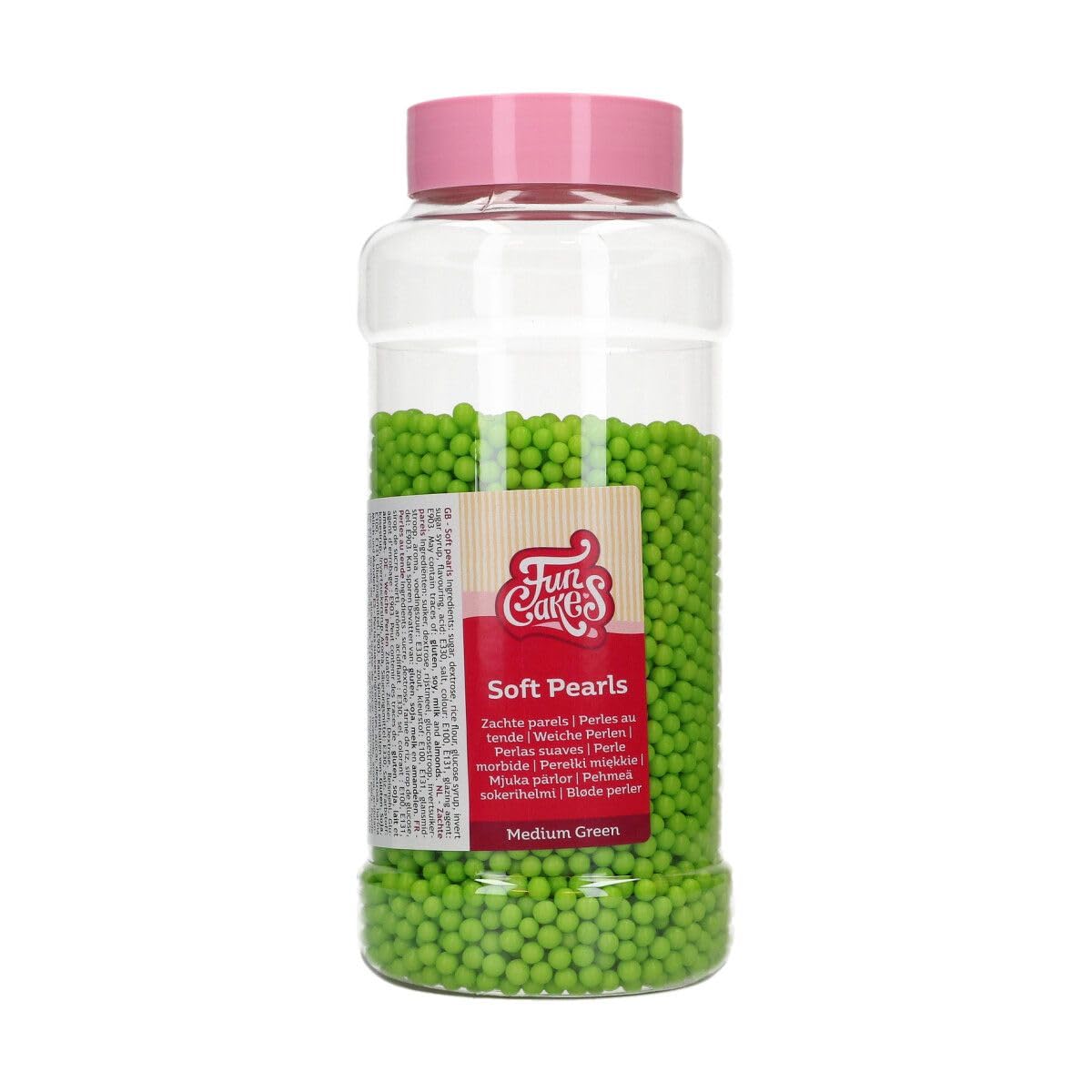funcakes-soft-pearls-weiche-zuckerperlen-medium-red-500-g image 4
