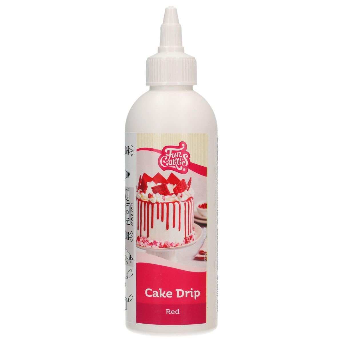 funcakes-cake-drip-zuckerglasur-red-180-g image 1