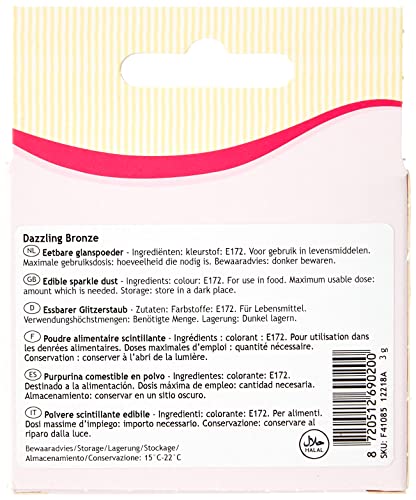 funcakes-sparkle-dust-lebensmittelfarbe-pulver-dazzling-bronze image 6