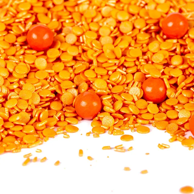 super-streusel-streuselmix-orange-mit-schokokugeln image 1