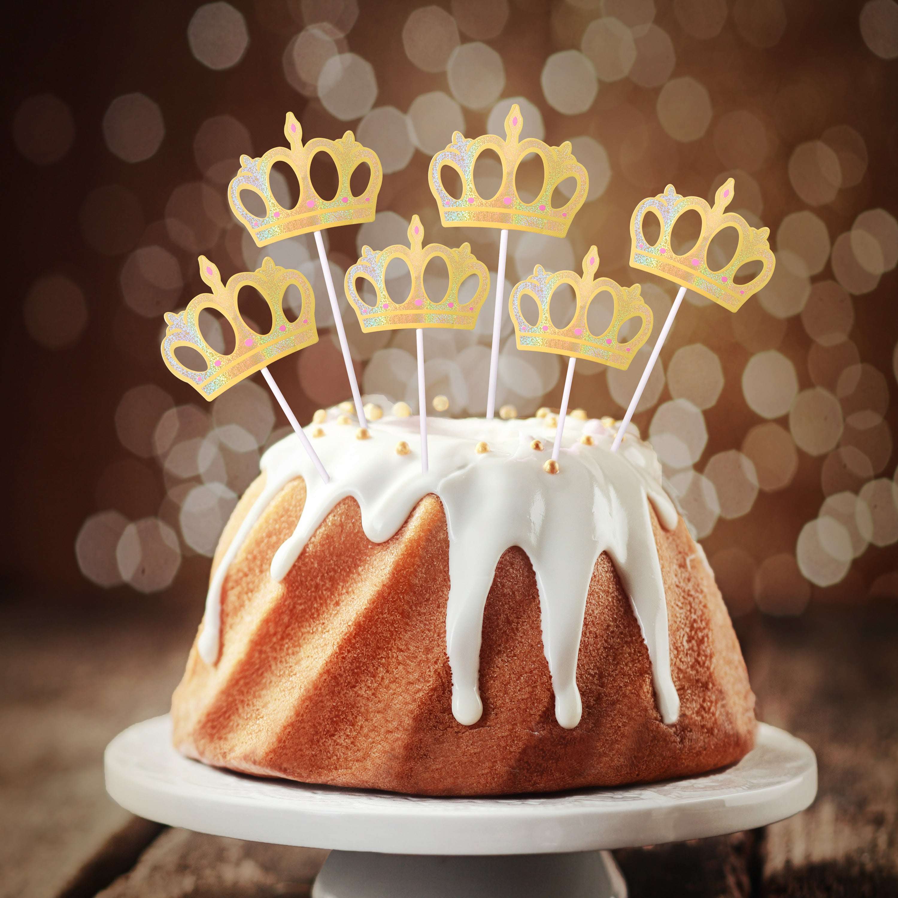 decocino-cake-topper-krone-6-tlg-by-amira-glitzer-tortendeko image 2
