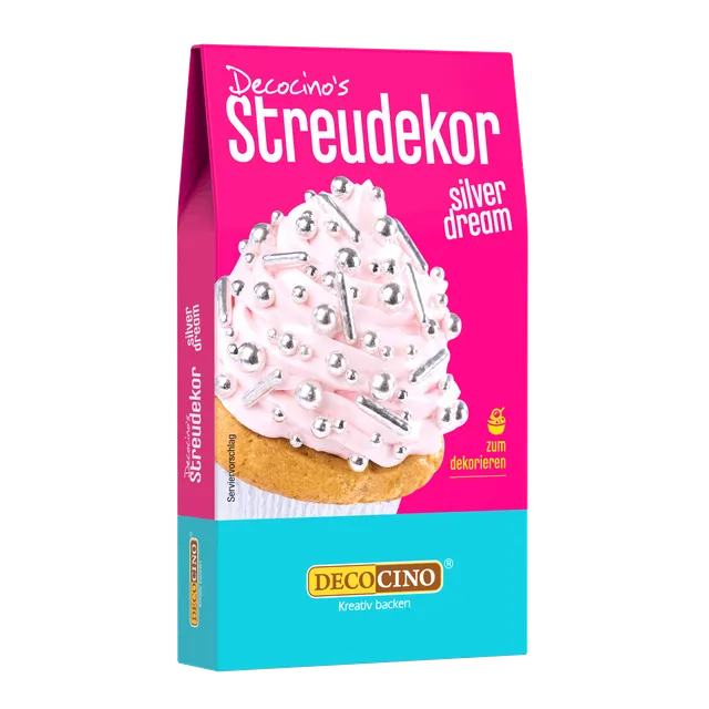 decocino-streudekor-silver-dream-40g-silber image 1