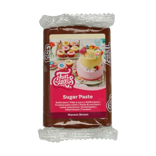 funcakes-rollfondant-zuckerpaste-maroon-brown-250-g image 6