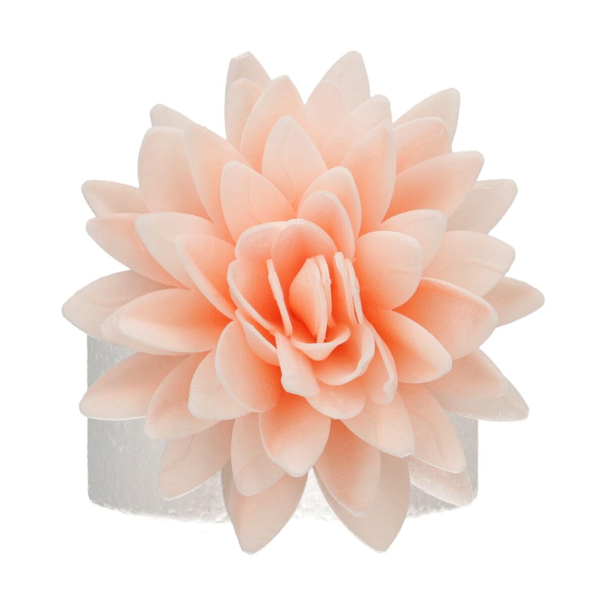 funcakes-edible-wafer-flowers-essbare-blumen-peony-orange-ombre-1-st-ck image 2