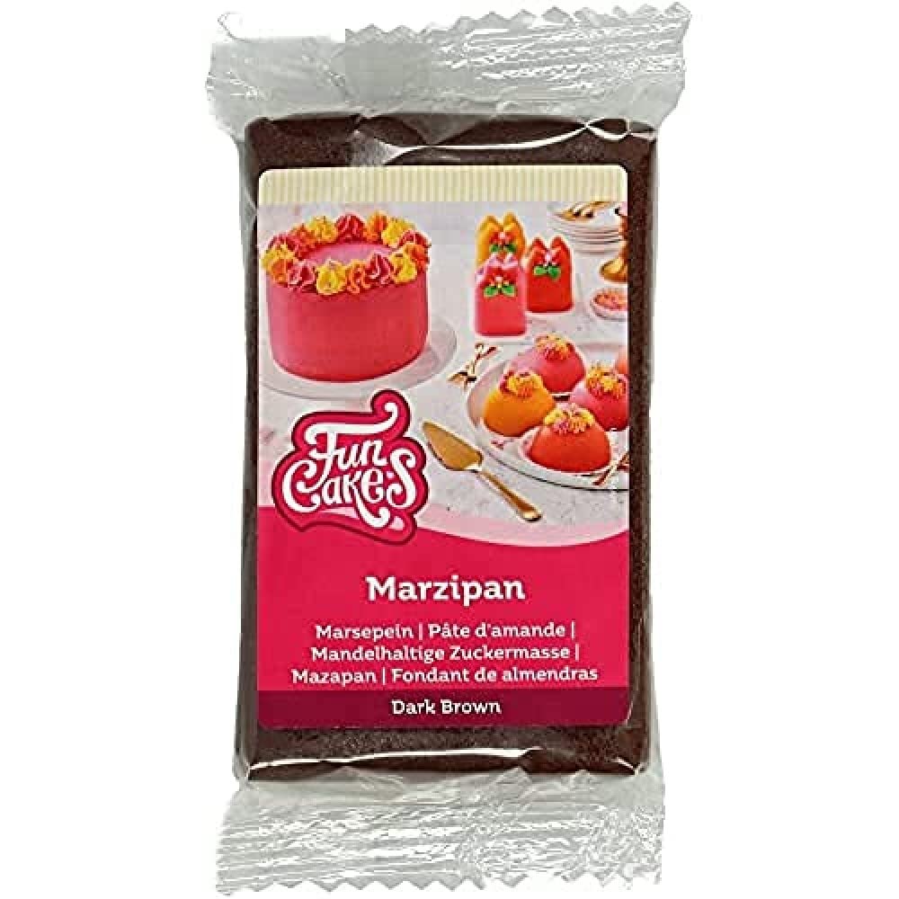 funcakes-marzipan-dark-brown-250-g image 1
